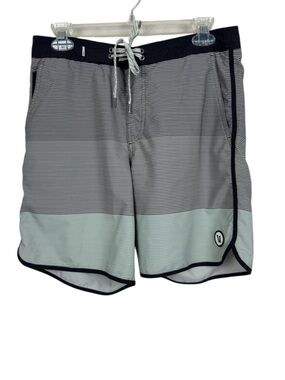 Vuori Cruise Boardshorts V314 - Blue Wave Stripe sz 30
